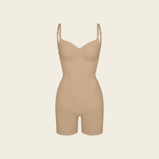 Low back mid thigh bodysuit