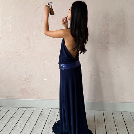 Kassandra maxi - navy